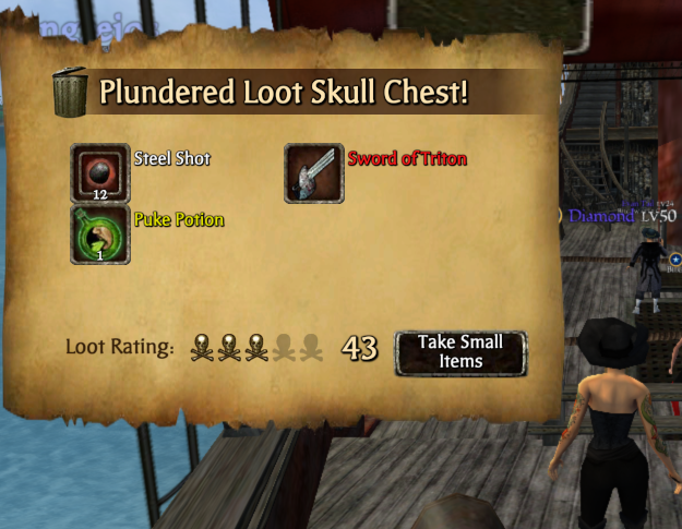 Diamond's Sword of Triton pull