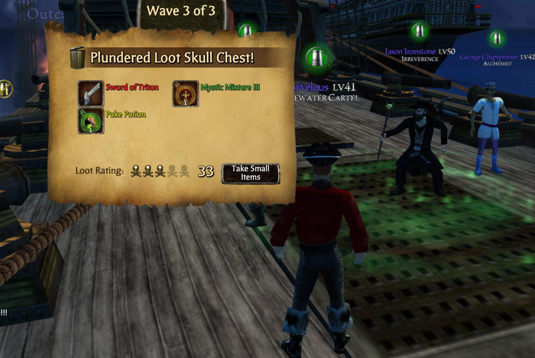 Marvelous's Sword of Triton pull