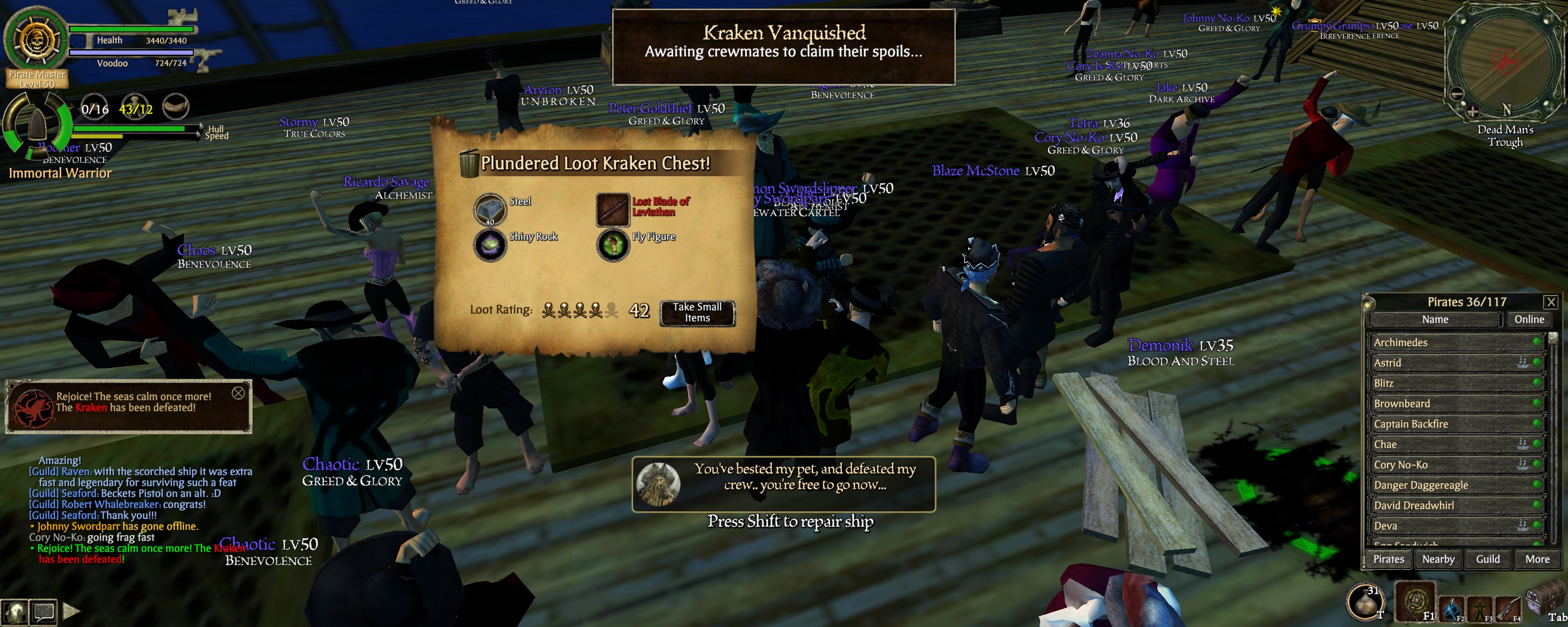 Jeffery Swordparr's Lost Blade of Leviathan proof