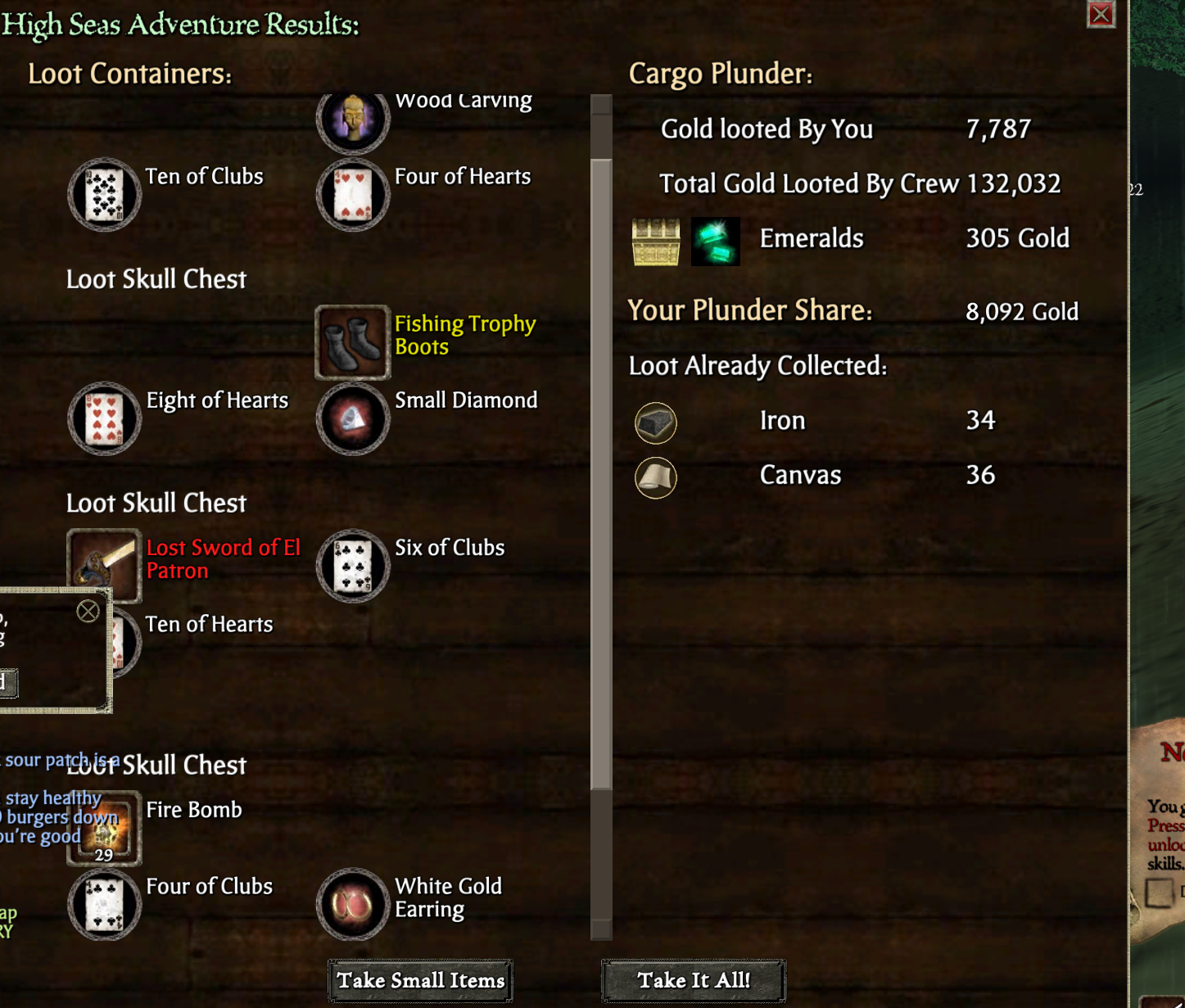 Cardshark's Lost Sword of El Patron pull
