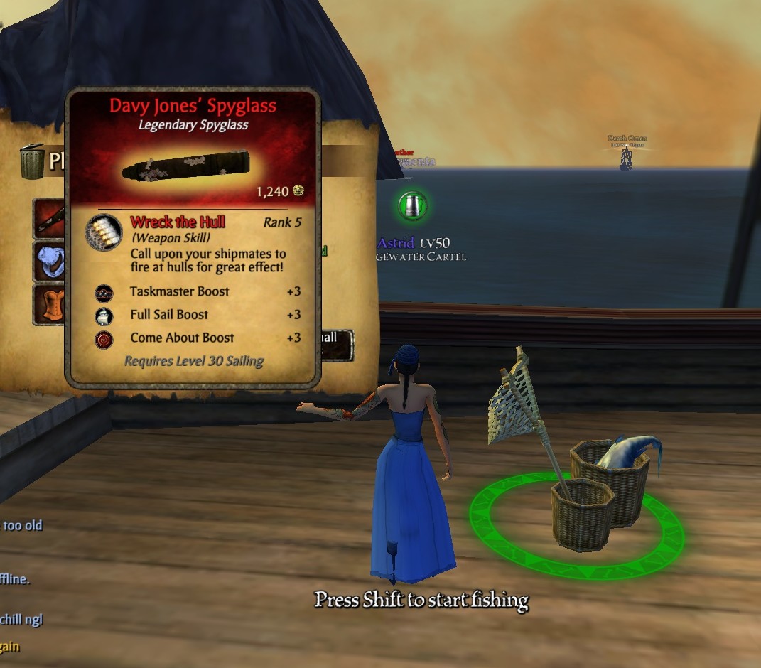 Astrid's Davy Jones' Spyglass pull