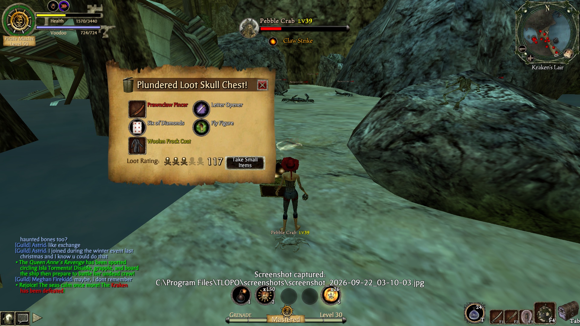 Astrid's Prawnclaw Pincer proof